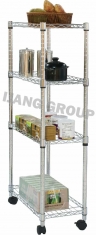 4-tier Slimline Shelving