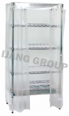 Stainless Steel Wire Shelving with Cover
