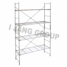4-tier Wire Shelving