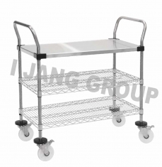 SOLID STAINLESS STEEL WIRE CARTS