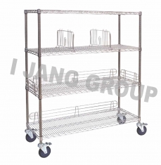 STAINLESS STEEL MOBILE SHELVING - ijang ODM OEM